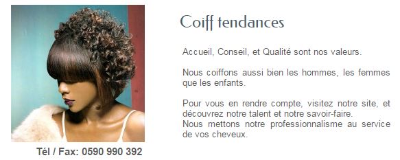 COIFF-TENDANCES