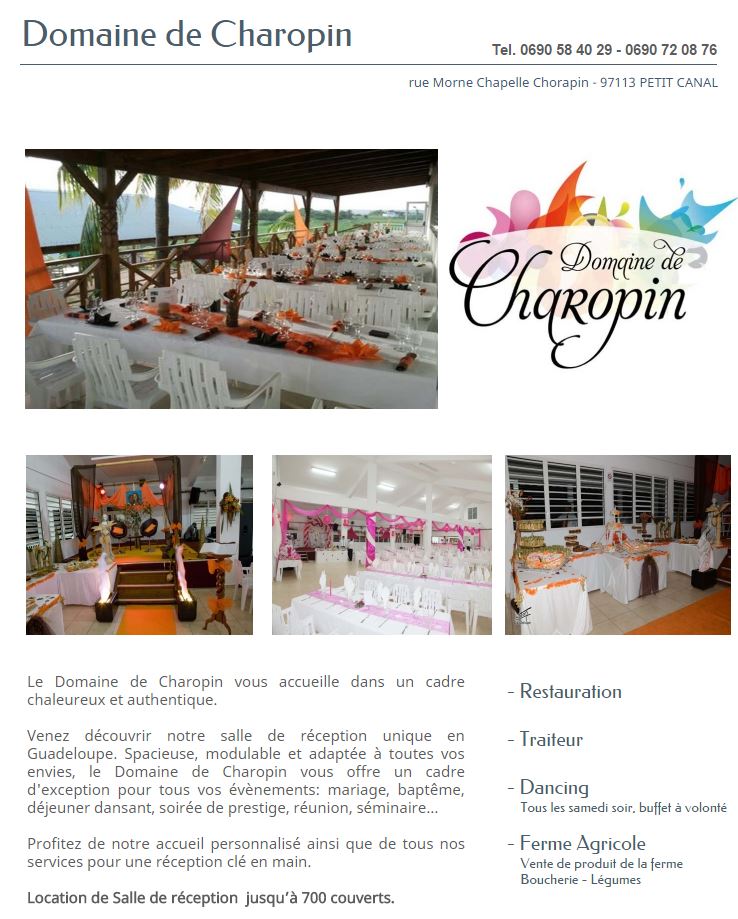 DOMAINE DE CHAROPIN GUADELOUPE1